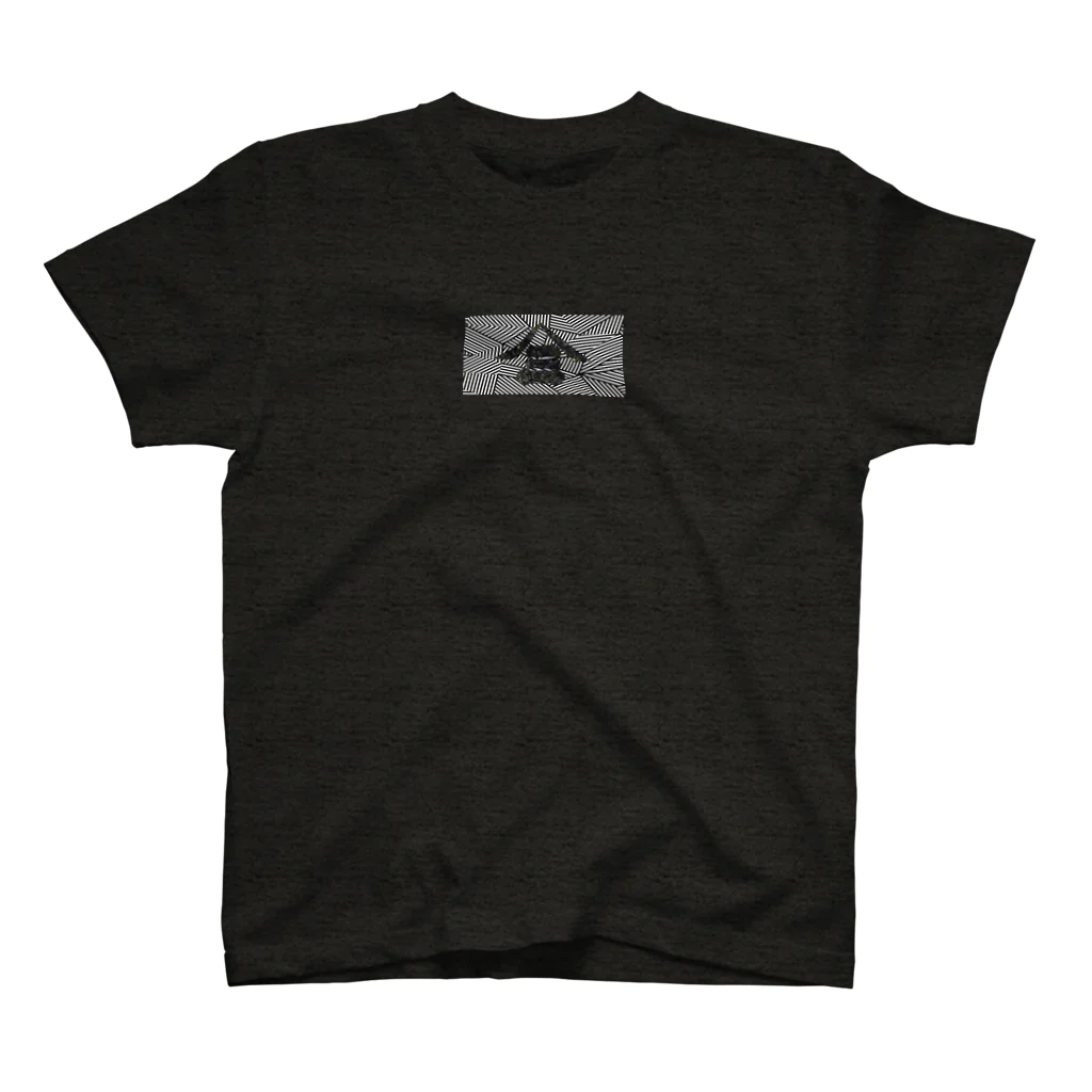 フルイチの趣味のダズル山三Black Regular Fit T-Shirt