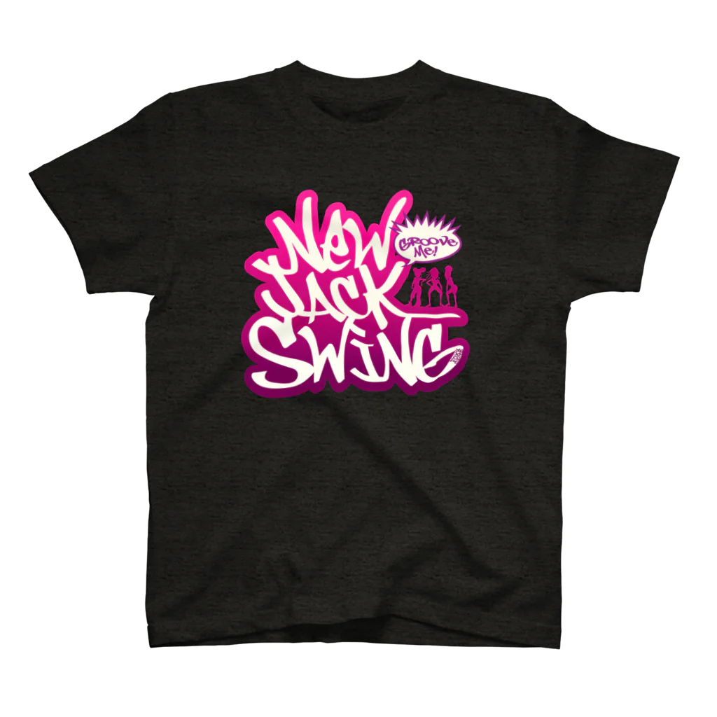 FOXY COLORSのNew Jack Swing pink スタンダードTシャツ