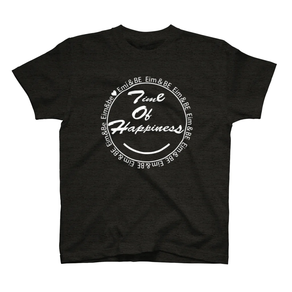 Eim&BeのTime of happiness (ホワイトロゴ) スタンダードTシャツ