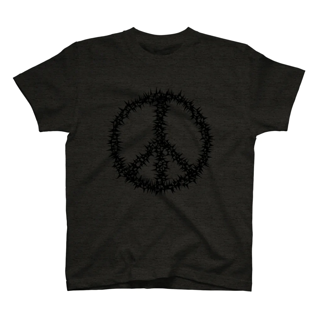 nori's monochroのPEACE スタンダードTシャツ