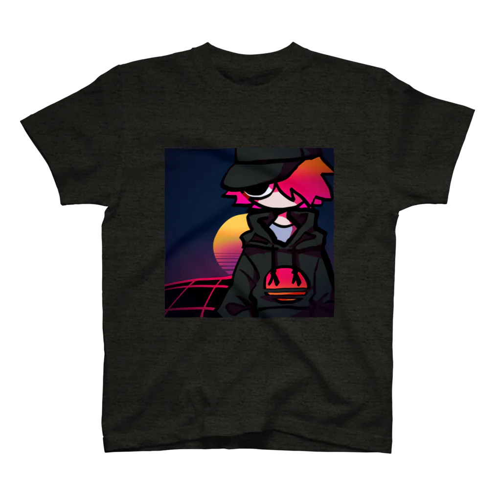 ルディ/幻覚のsynthwave スタンダードTシャツ