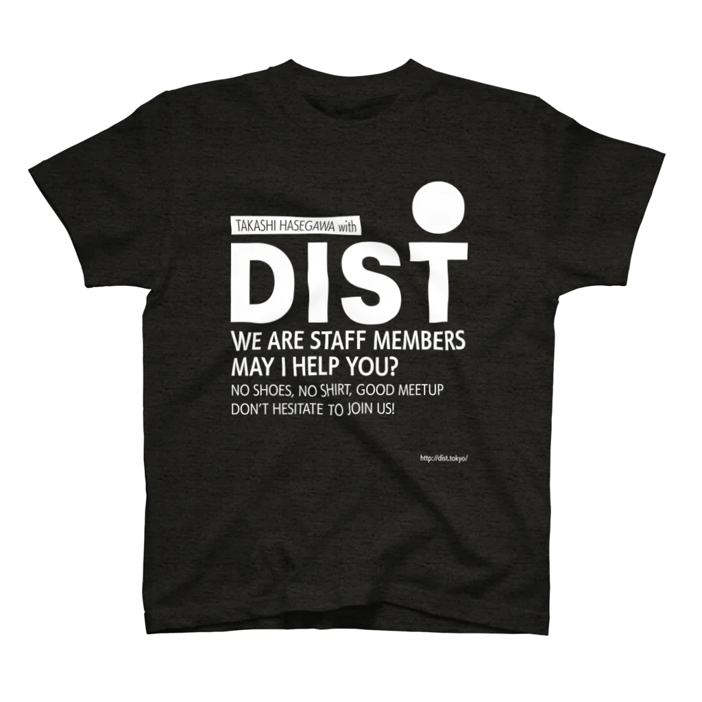 沖 良矢のDISTスタッフTシャツ（長谷川 ver.） スタンダードTシャツ