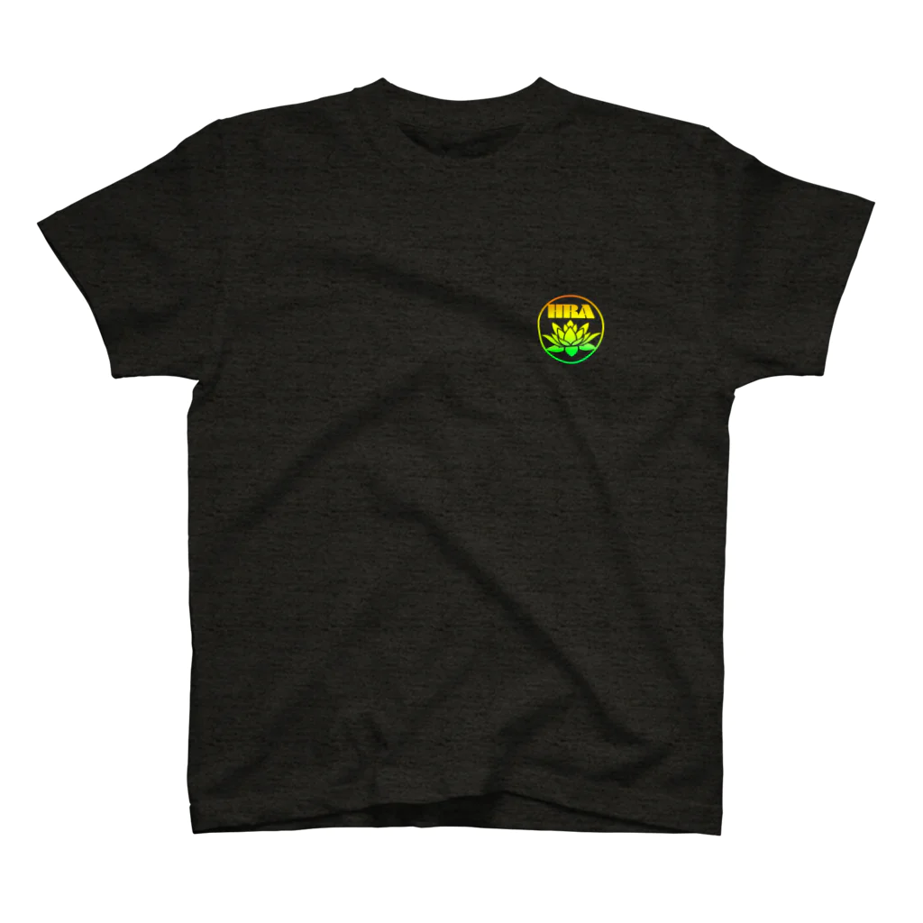 HRAWWのHRAWW　raibow スタンダードTシャツ