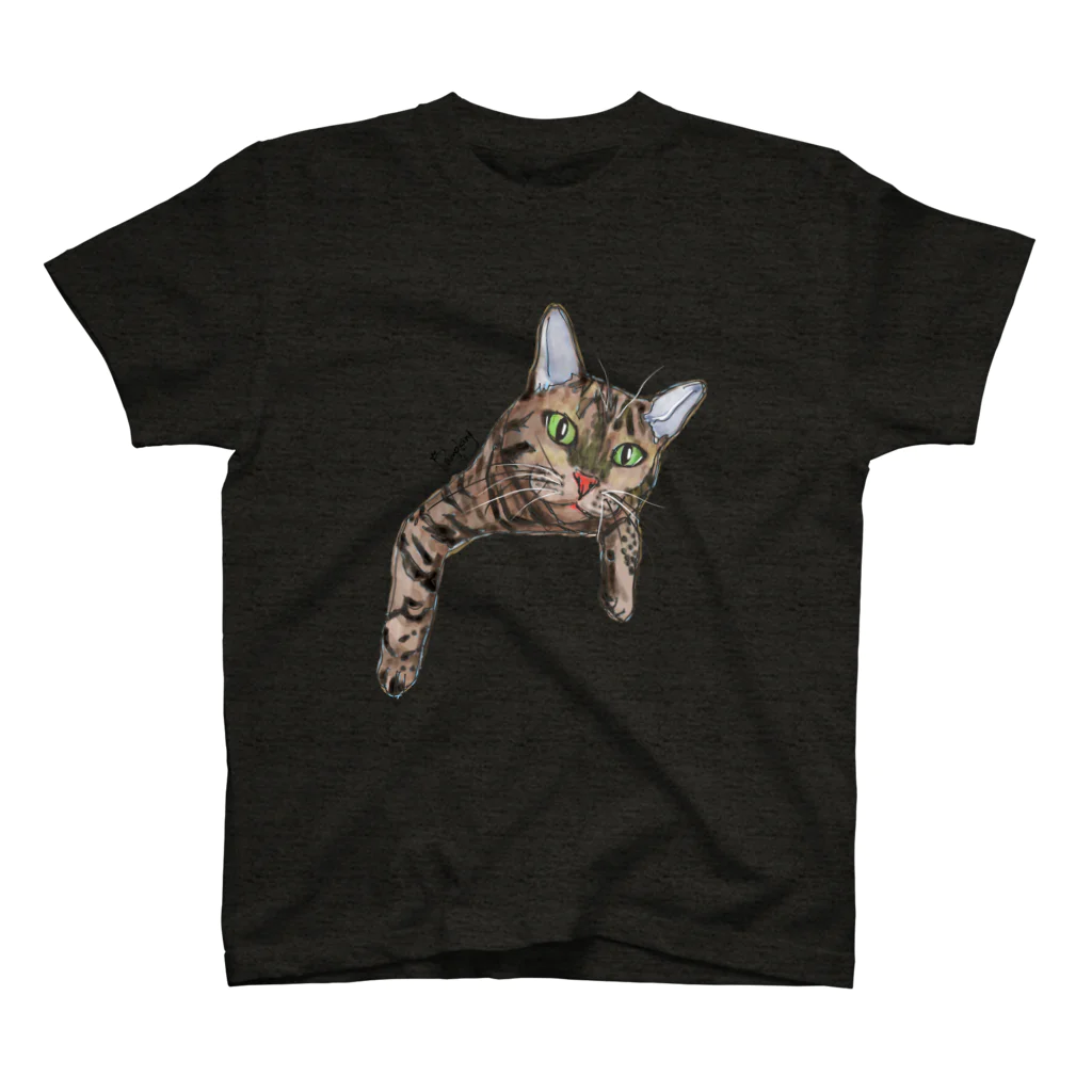 ☆pumpking cat☆のひょっこりsunnyくん 티셔츠