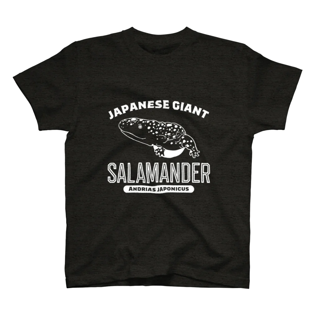 NOTARIのJ.G.サラマンダー大学ロゴ（白） Regular Fit T-Shirt