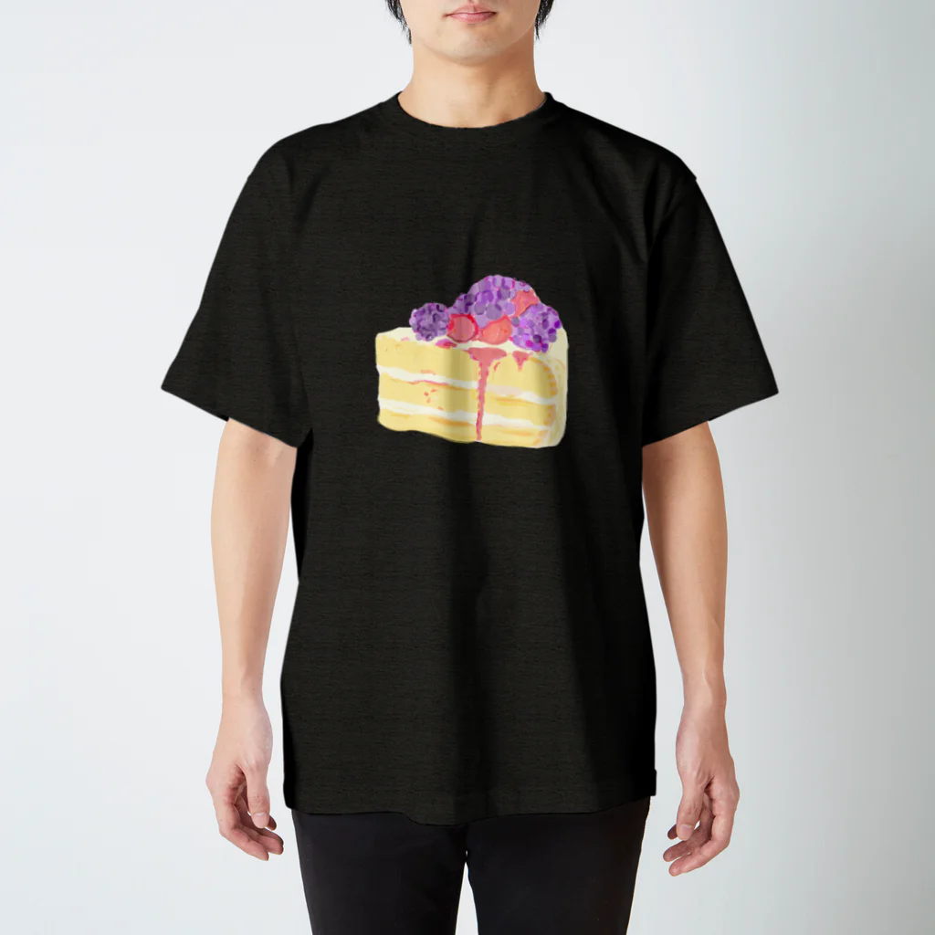 acotomo shopのブルーベリーケーキ Regular Fit T-Shirt