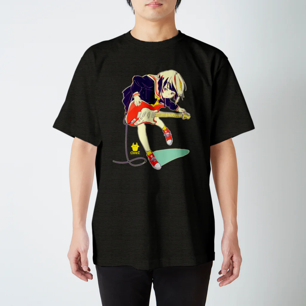 ClowZ ／ 渡瀬しぃののストラトキャスター少女 スタンダードTシャツ