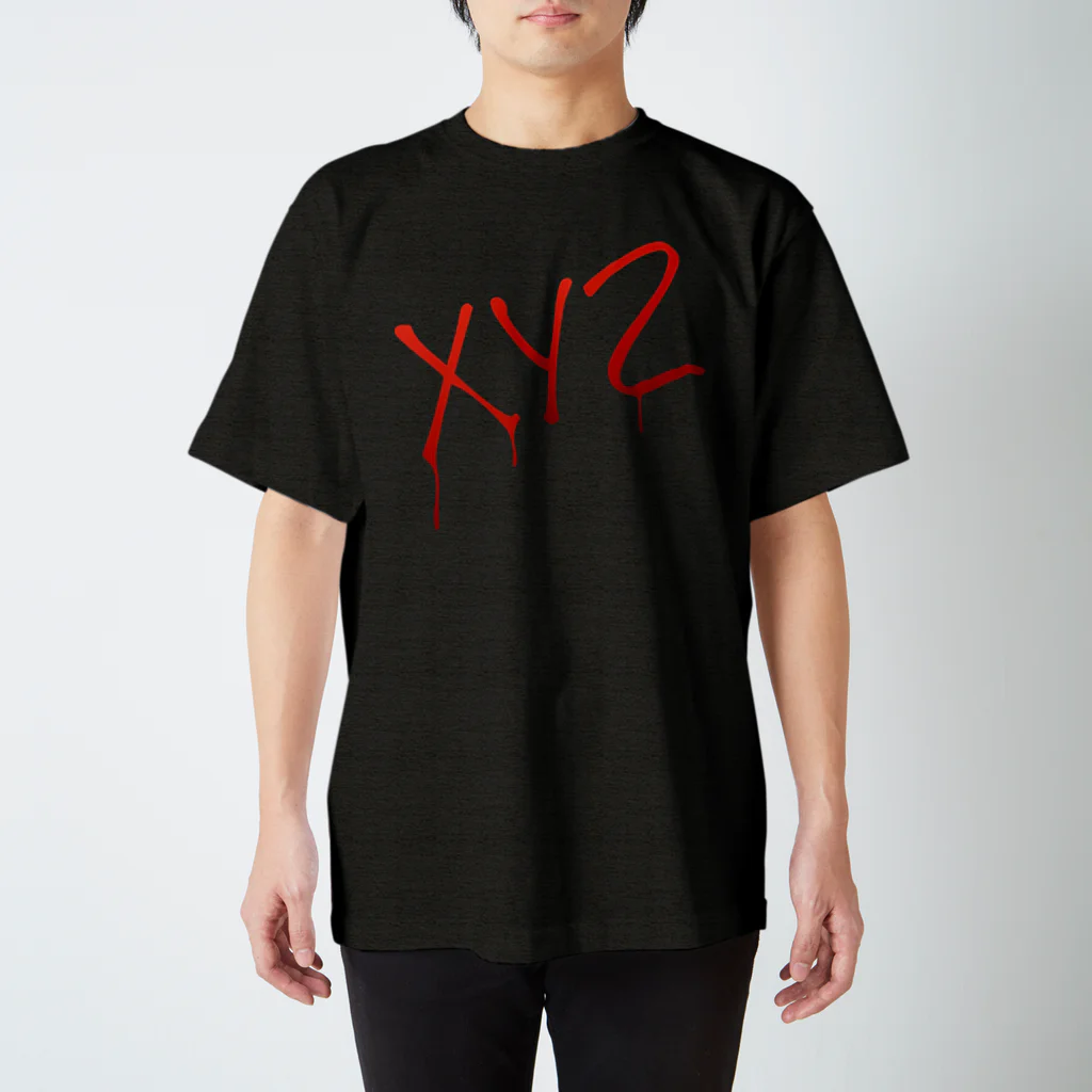 000B00のXYZ スタンダードTシャツ