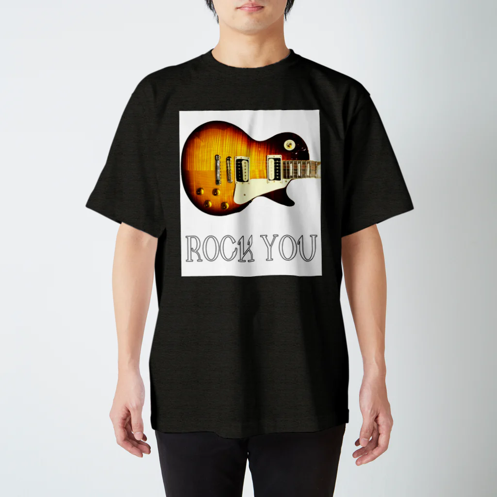 Kengo KitajimaのROCK YOU 白バック スタンダードTシャツ