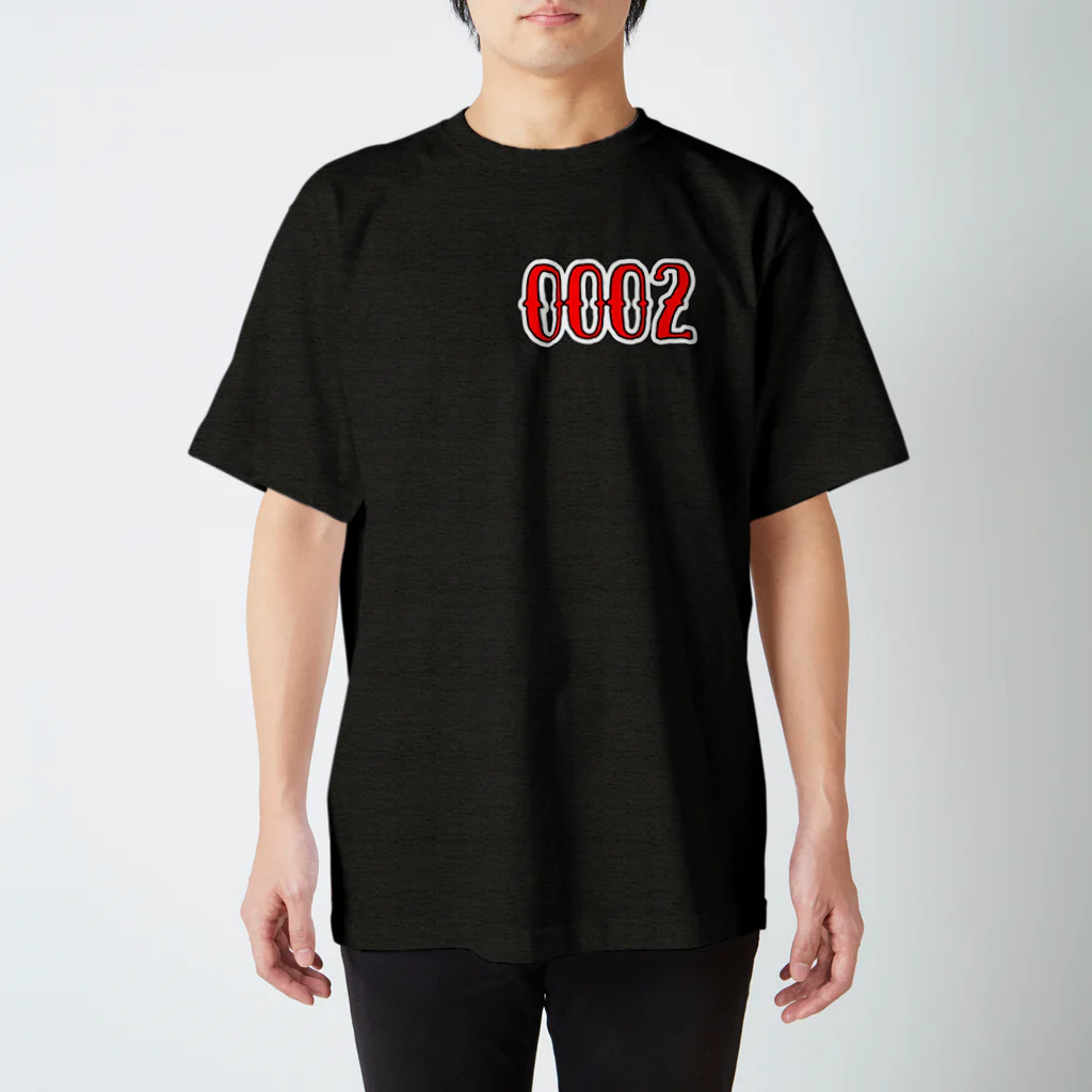 ★･  Number Tee Shop ≪Burngo≫･★ の【０００２】 全23色 スタンダードTシャツ