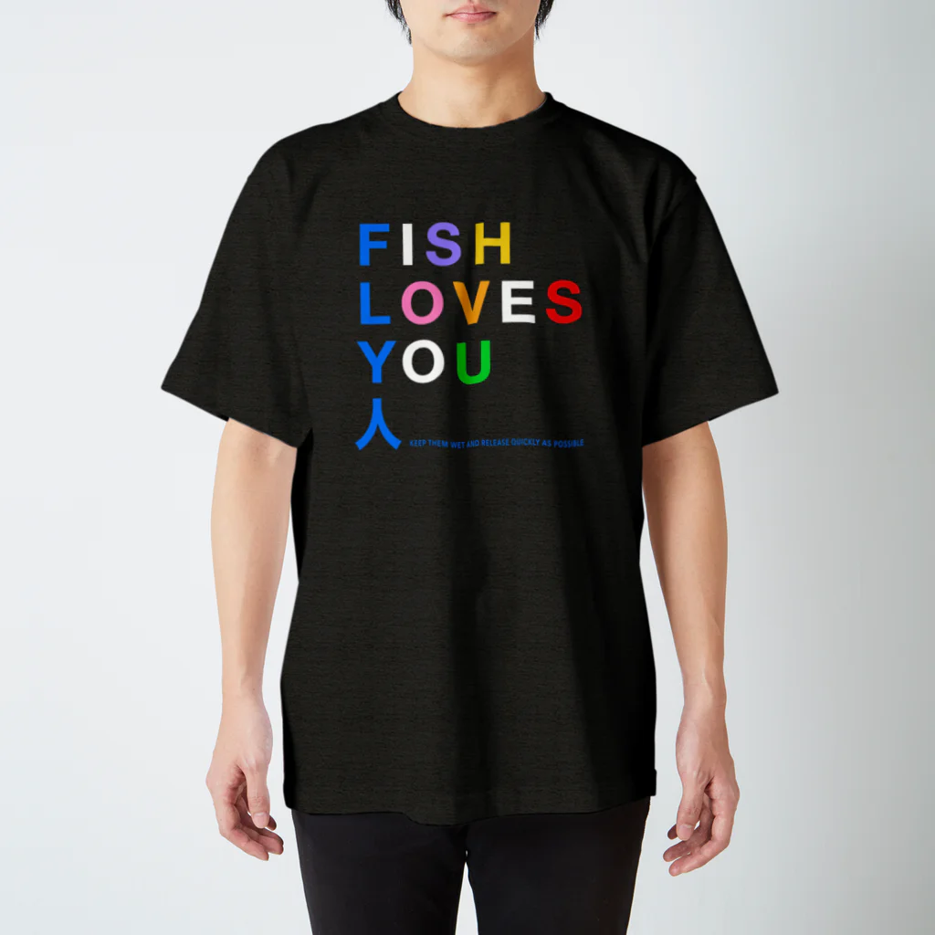 tidepoolのFLY人design スタンダードTシャツ