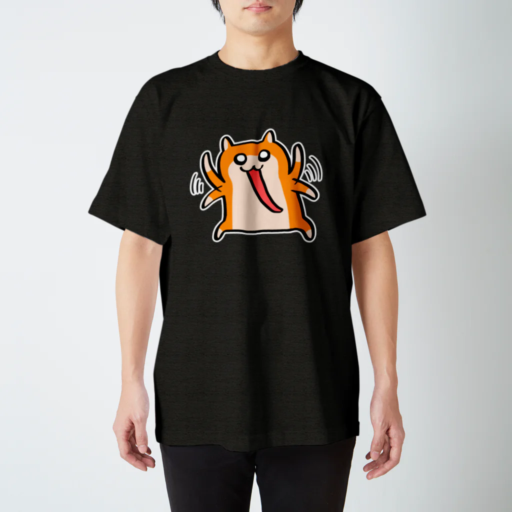 NORICOPOの白いフチがあるクソハムちゃん Regular Fit T-Shirt