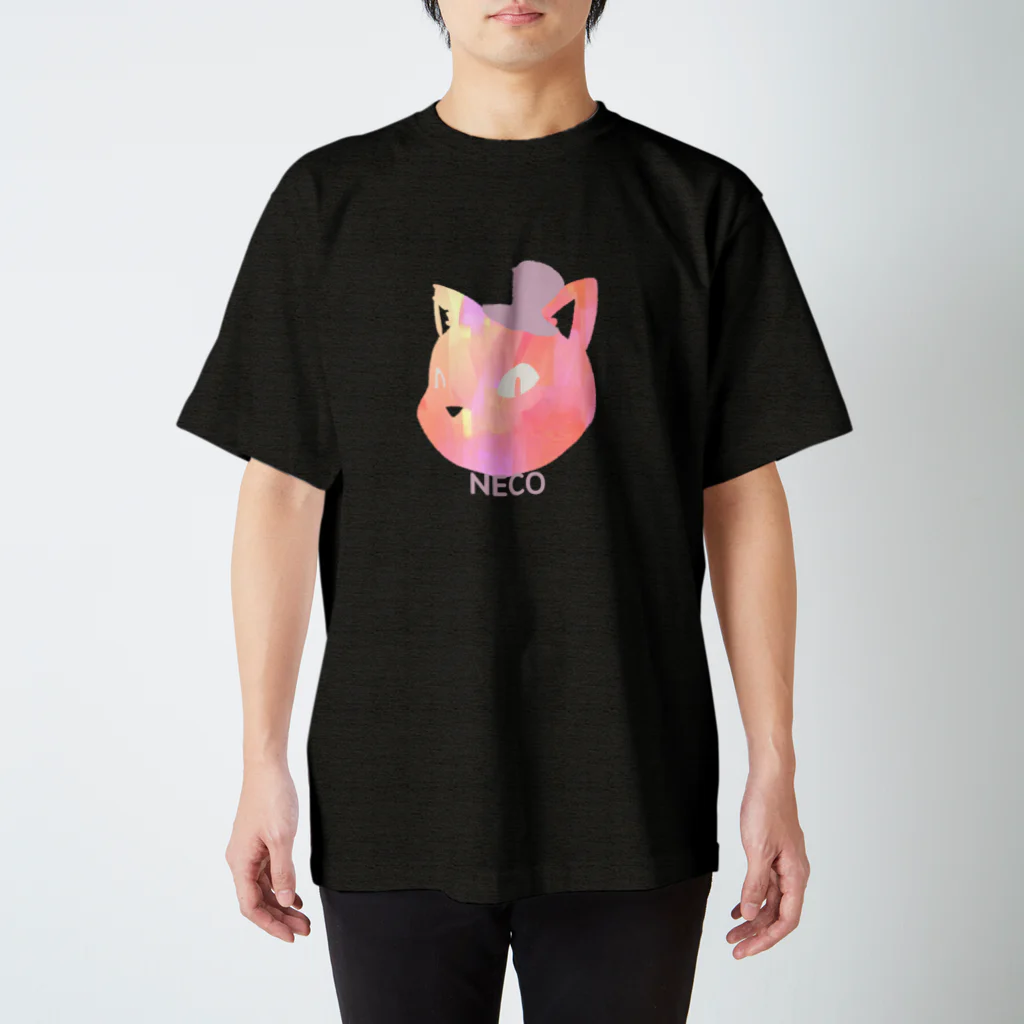 むぐみのneco スタンダードTシャツ