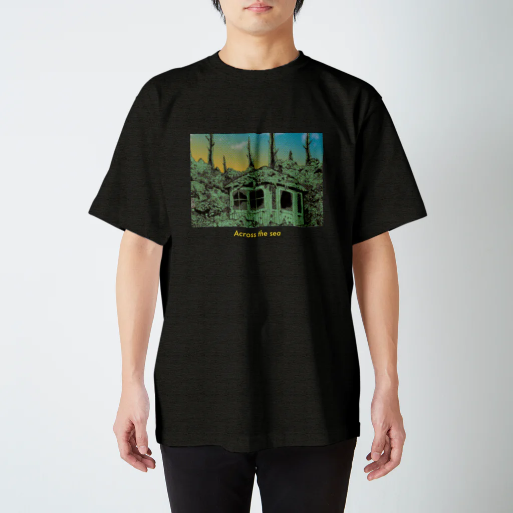 Across the seaのアクロスザサウナ スタンダードTシャツ