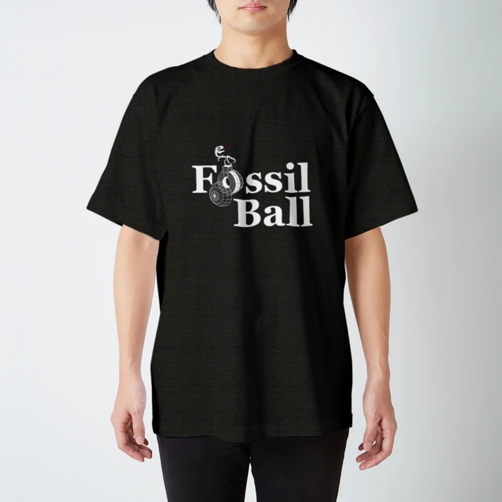 FossilBallのFossil Ball logo スタンダードTシャツ