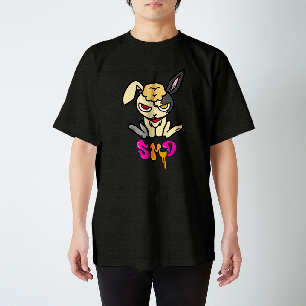 SMD Factoryのちょい悪リーゼントうさぎ Regular Fit T-Shirt