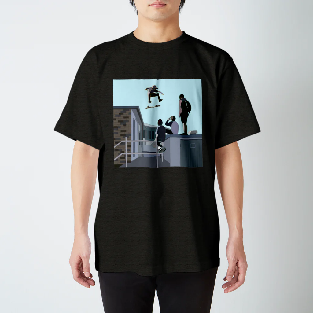 ポストブレインのskateboarding スタンダードTシャツ