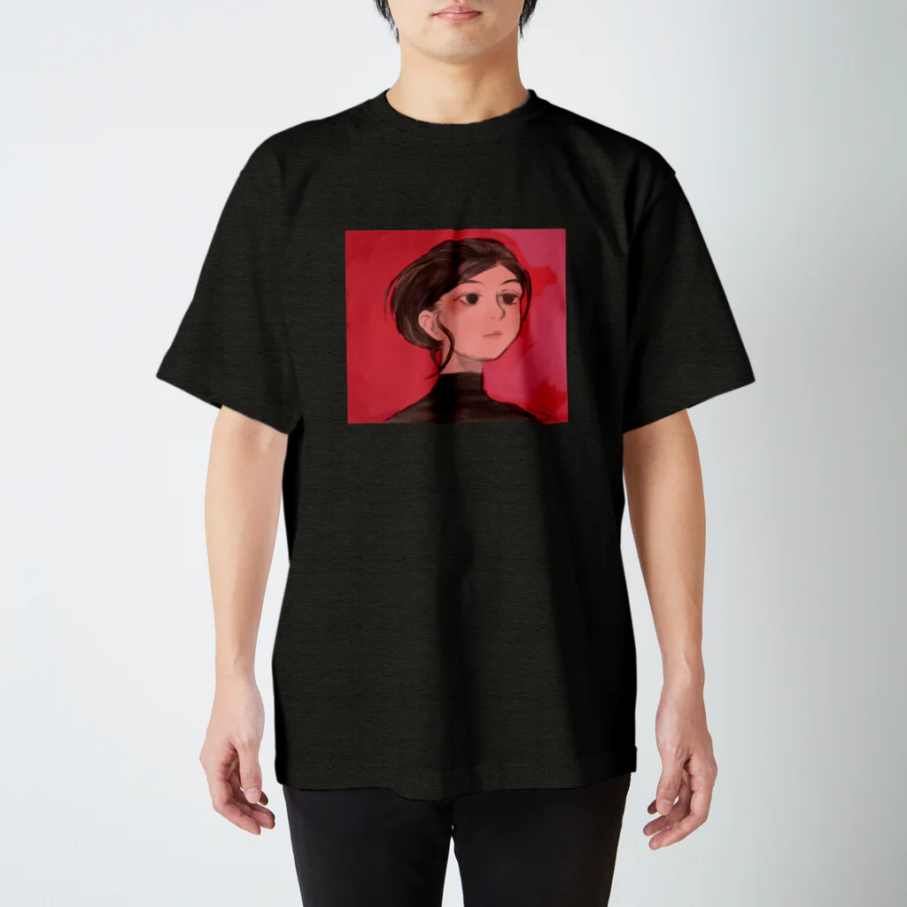 ウナーゴン20億3千万販売所のRed, Black スタンダードTシャツ