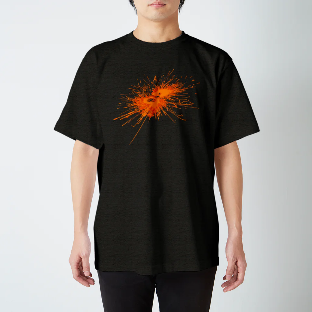 kmd.のねずみ花火 Regular Fit T-Shirt