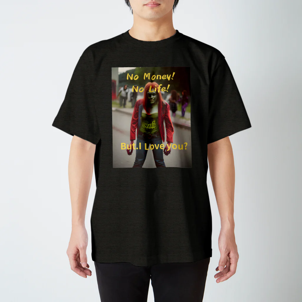 POPstore-japanのzombi-no money Regular Fit T-Shirt