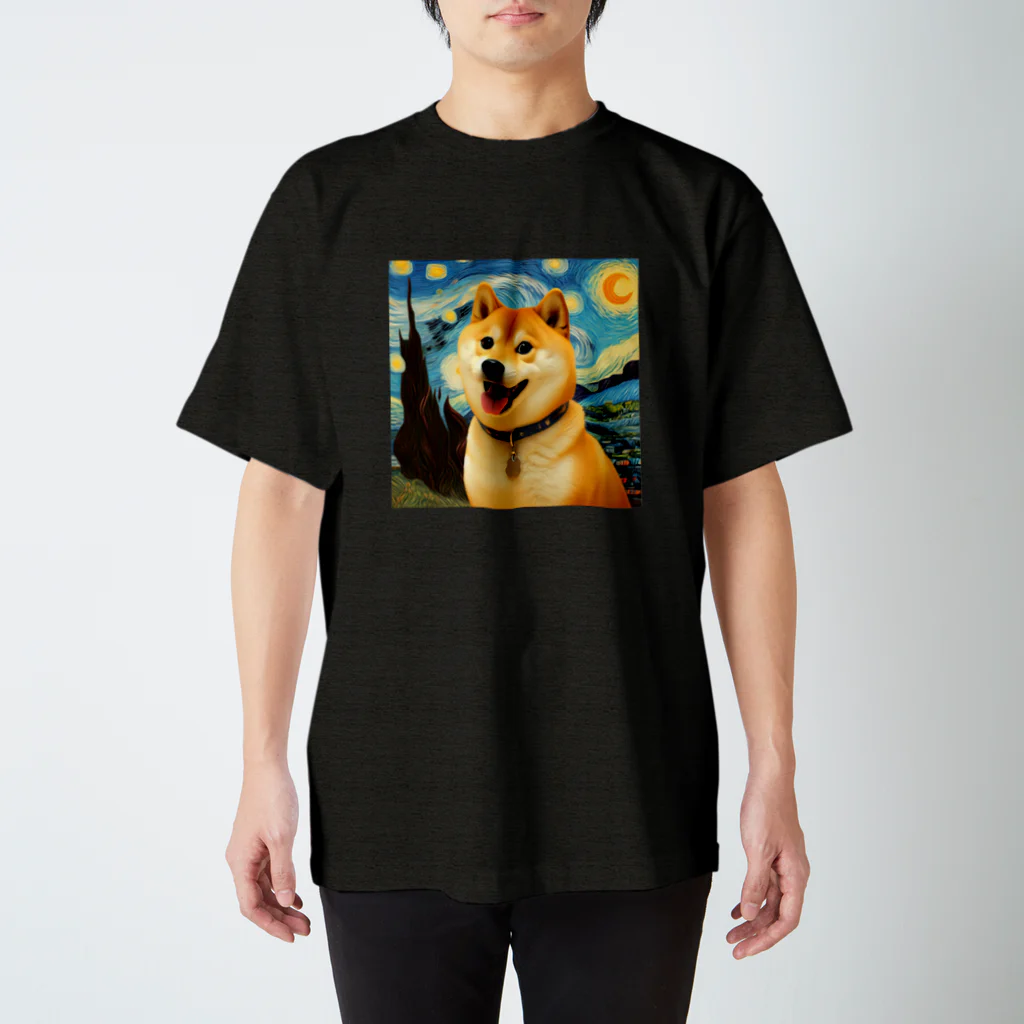 KAWAII-CLUBのKAWAII柴犬007 スタンダードTシャツ