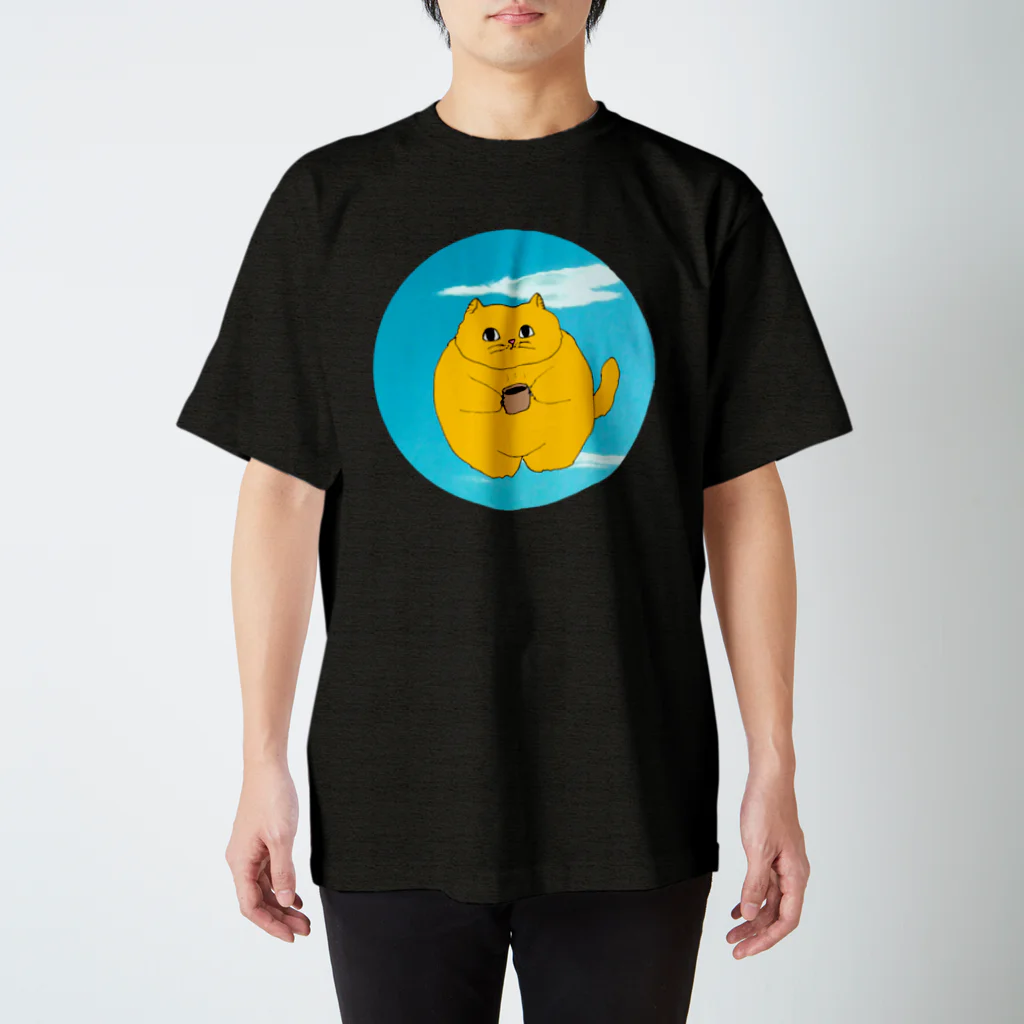hoisa-hoisaの猫べい Regular Fit T-Shirt