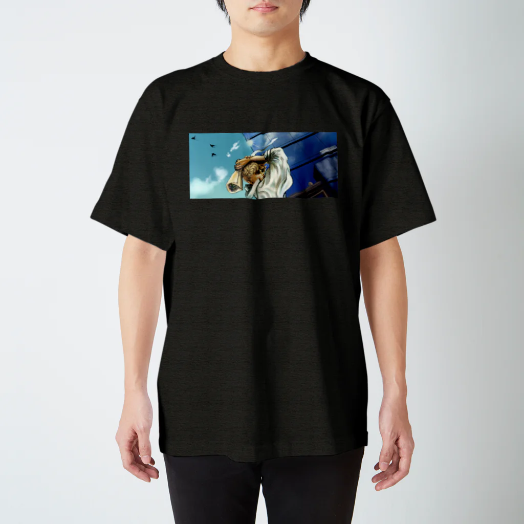 SAHERUのCity boy スタンダードTシャツ