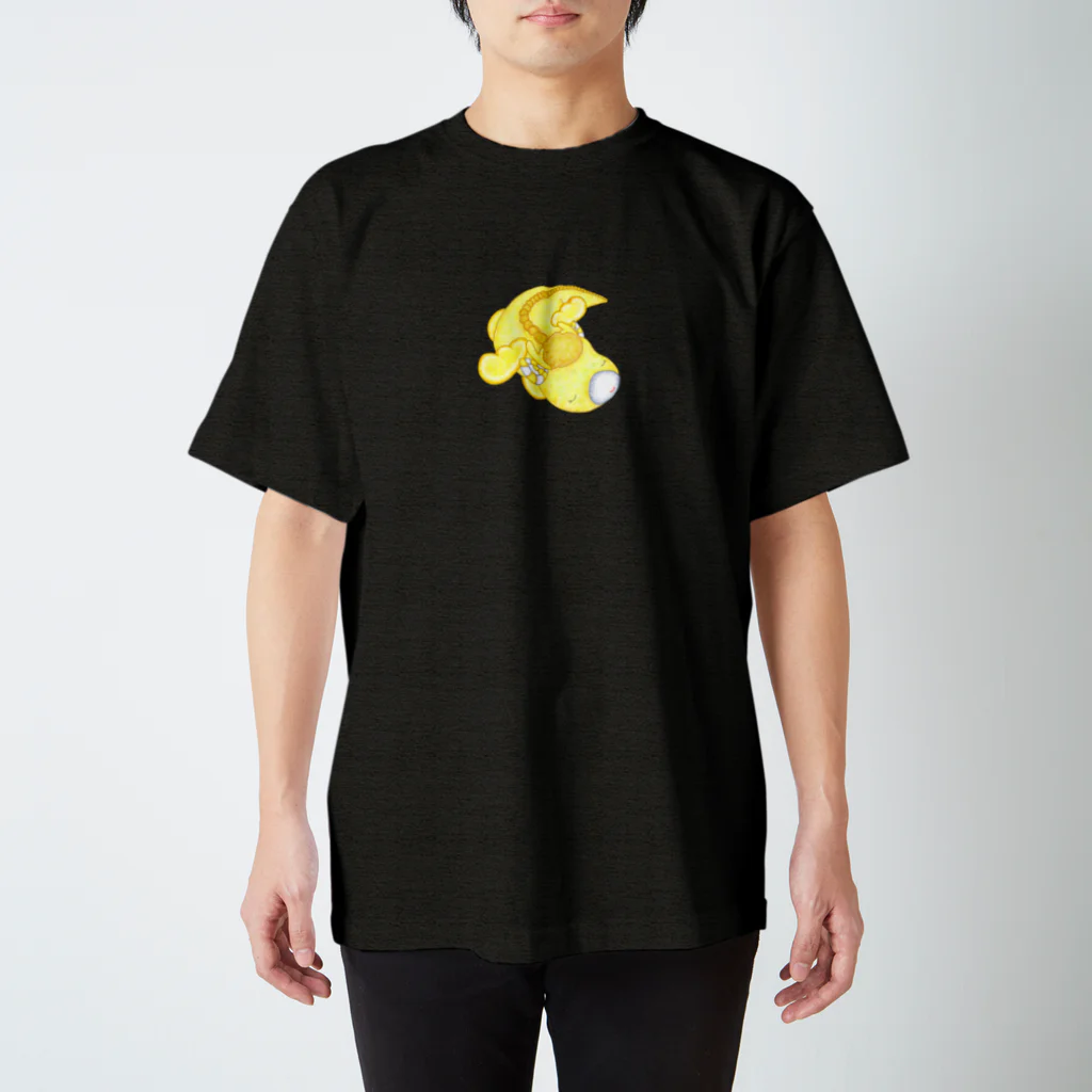 satoayaのアニマルカフェのキャンディードラゴン　黄 Regular Fit T-Shirt