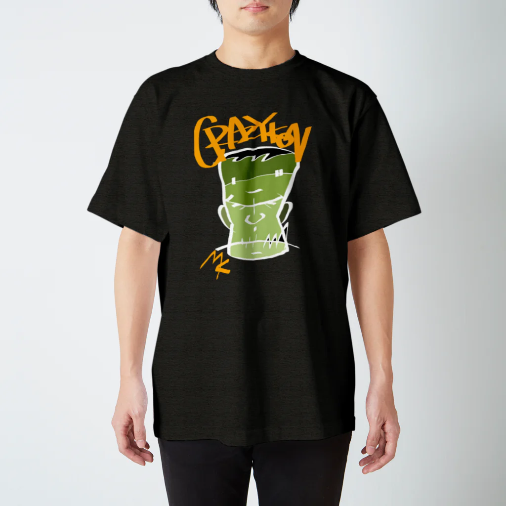 コンちゃんのCRAZY FRANKEN スタンダードTシャツ