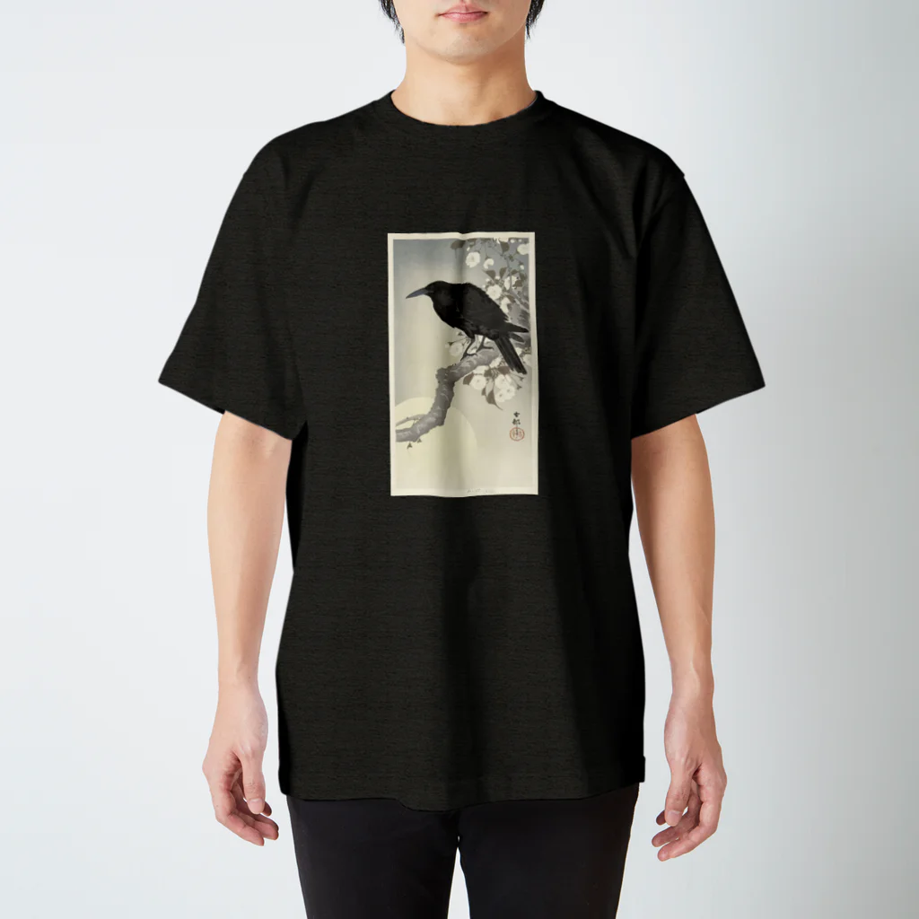 public2024の満月のカラス (1900 - 1930) スタンダードTシャツ