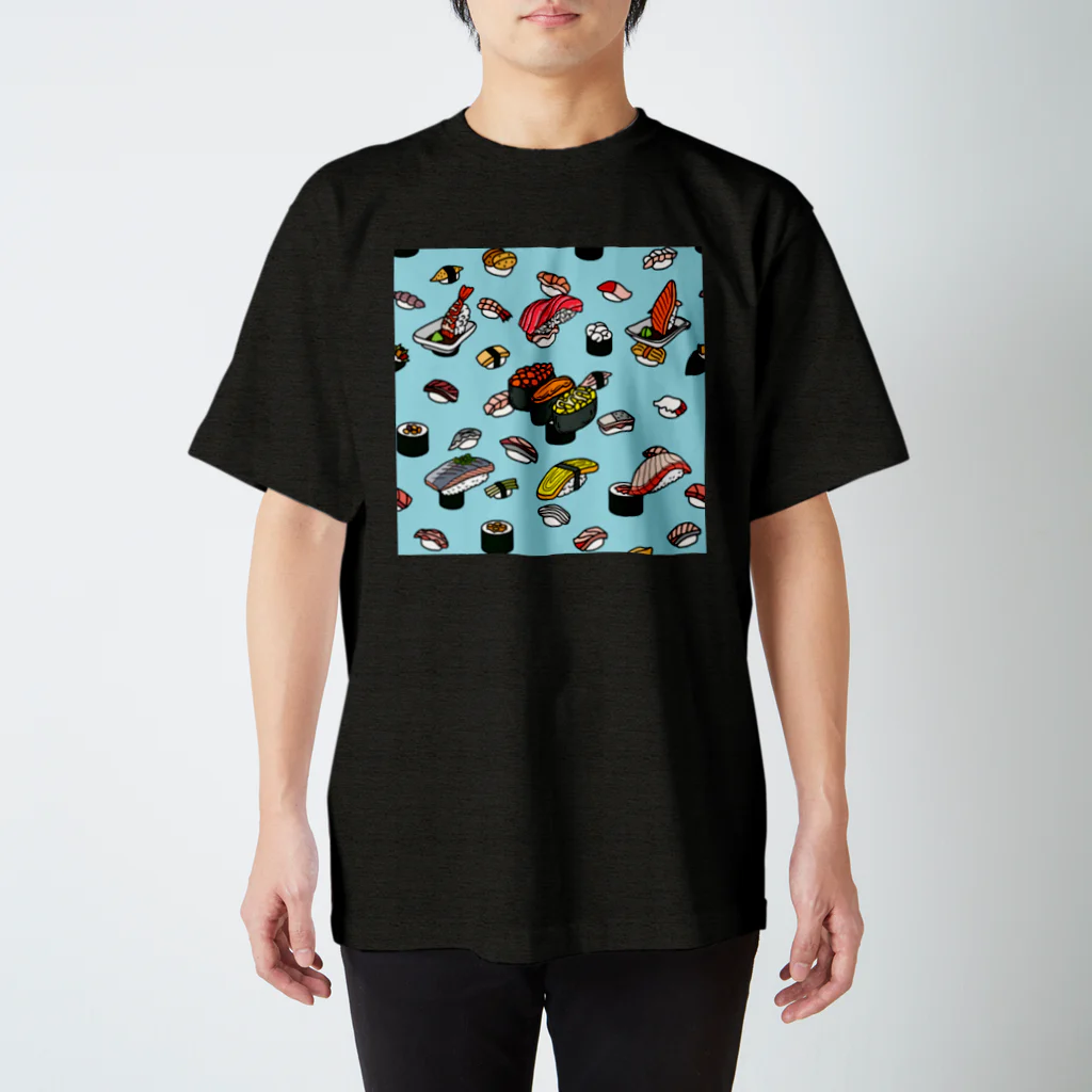 designerk　ＧＰのSUSHI　fav 　すし　鮨　寿司　SUSI　 スタンダードTシャツ