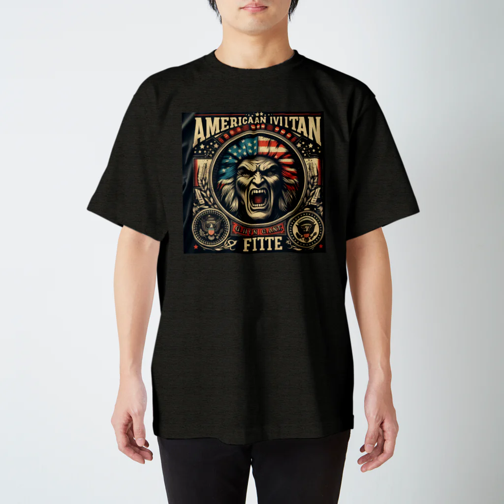 アメリカンデザインのアメリカンヴィンテージTシャツ スタンダードTシャツ