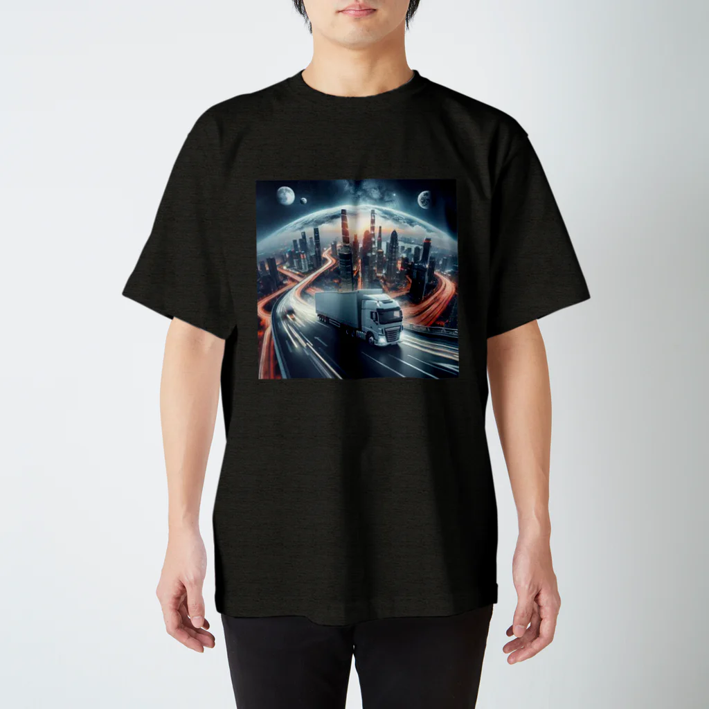 「ワンダーワールド」のトラック🚛🔥 スタンダードTシャツ