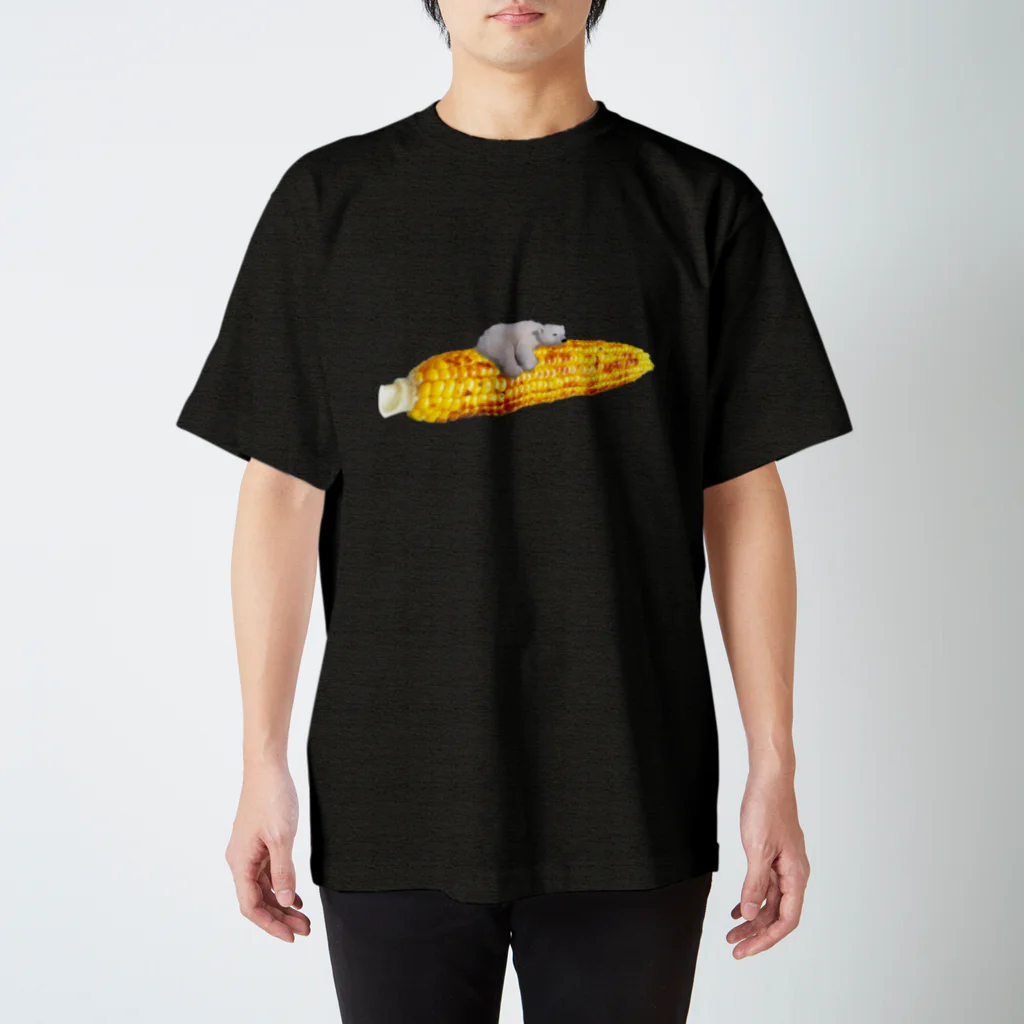 Marilyn'の焼きもろこしとしろくま スタンダードTシャツ