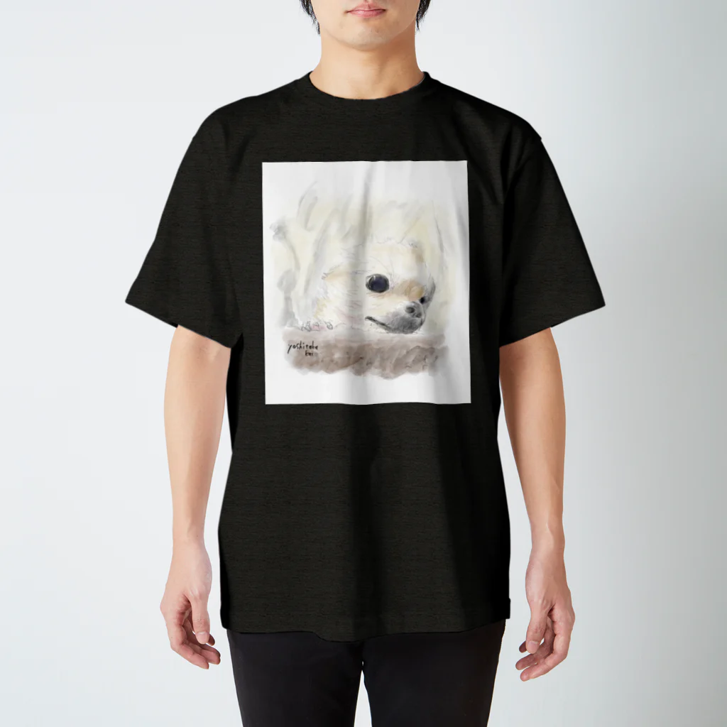 Yoshitaka Kaiのpeace’s gallery 03 背景あり Regular Fit T-Shirt