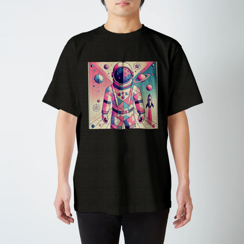 kenryo ai☆の宇宙の人 Regular Fit T-Shirt