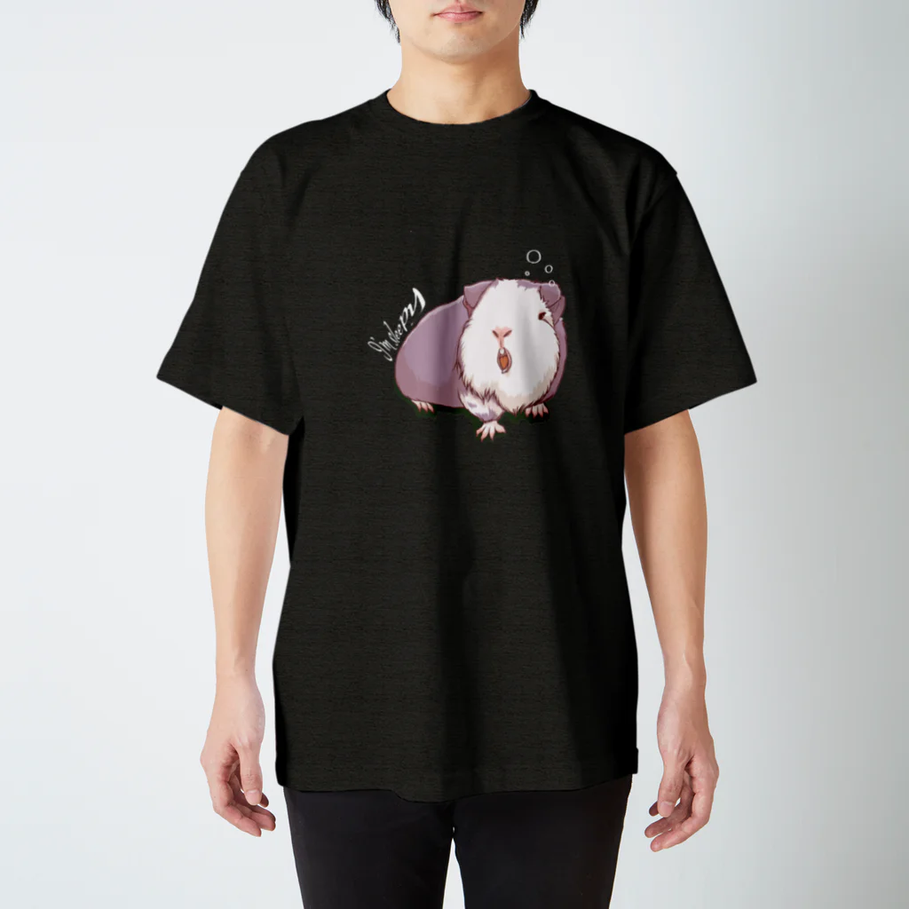 Lichtmuhleの眠いモルモット05 スタンダードTシャツ