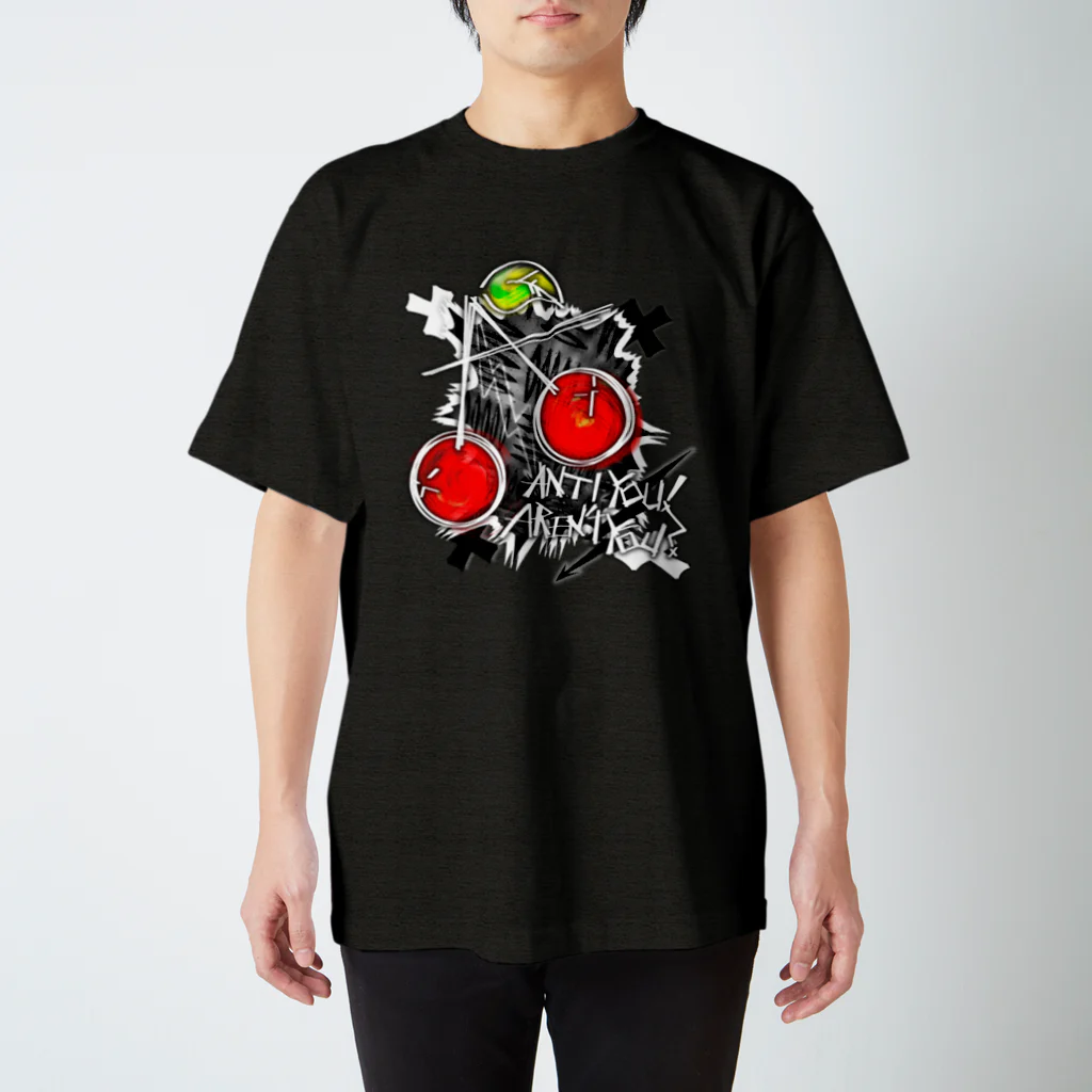 REST IN PUNISHEDのANTI YOU! AREN'T YOU? スタンダードTシャツ