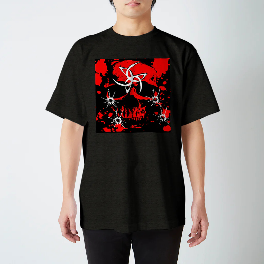 Naoshi Noseのののの髑髏 Regular Fit T-Shirt