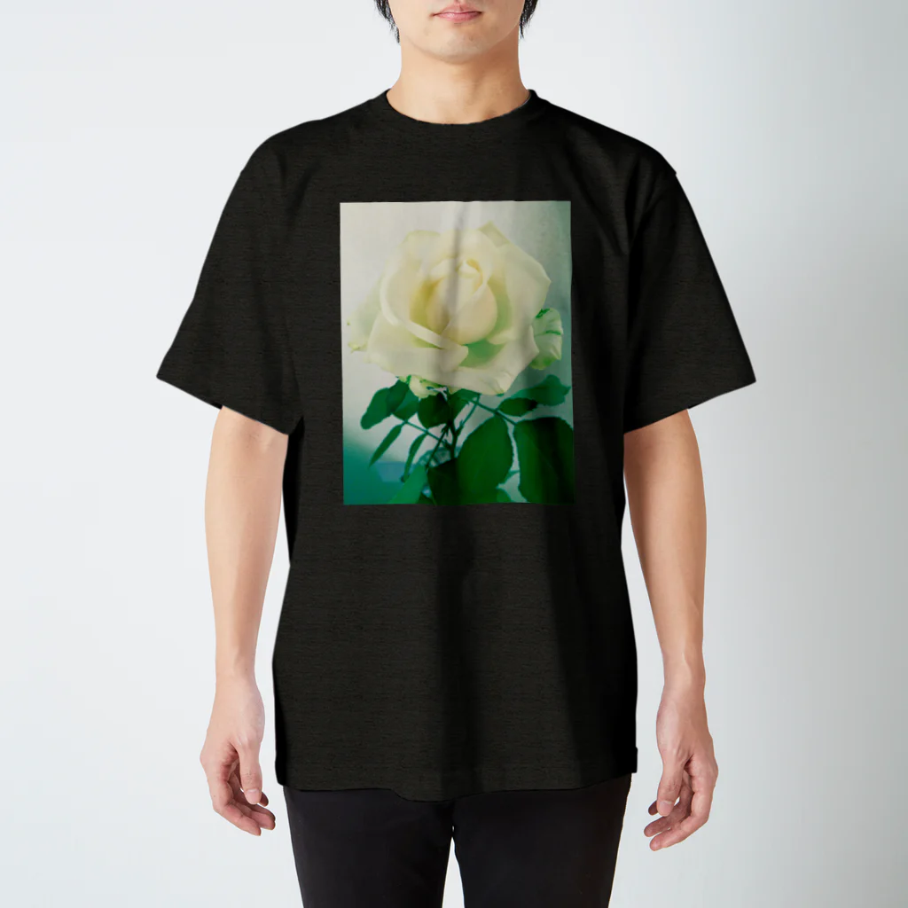 soundの薔薇 (青系 大) スタンダードTシャツ