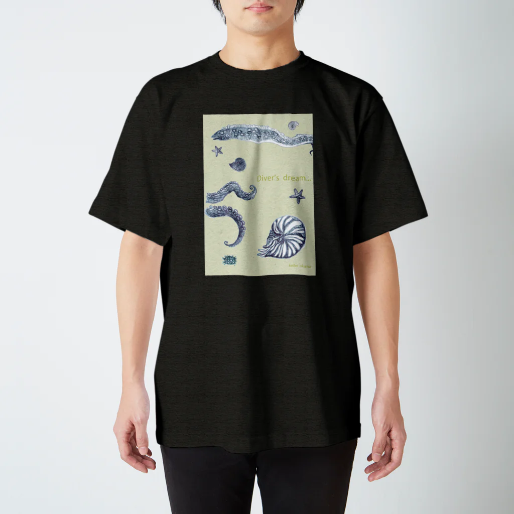 okanoxnekoのDiver's dream... Regular Fit T-Shirt