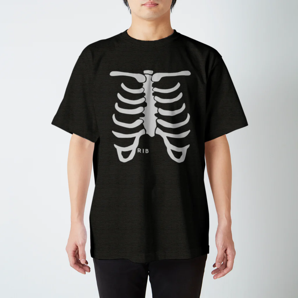 ハルカゼデザインの肋骨RIB スタンダードTシャツ