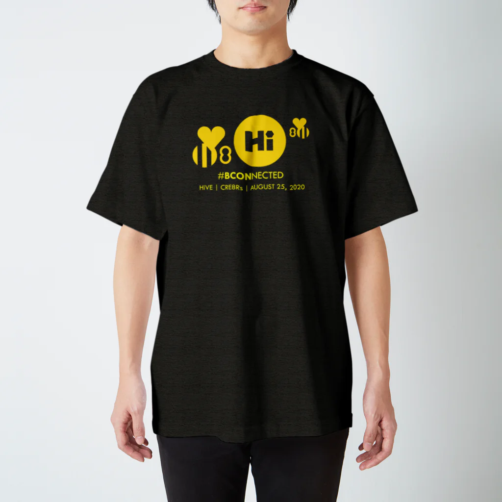 HiVEの【チャリティ】HiVE | CRE8Rs Tシャツ （YLWプリント） Regular Fit T-Shirt