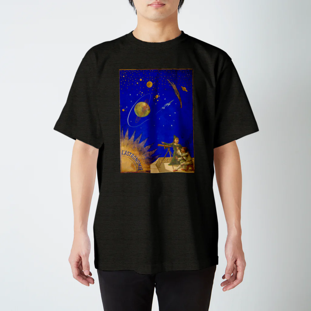 Guignolの「天体観測展・月世界旅行」 Regular Fit T-Shirt