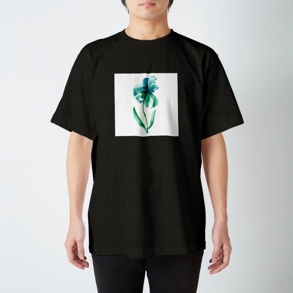 つゆりのemerald flower Regular Fit T-Shirt