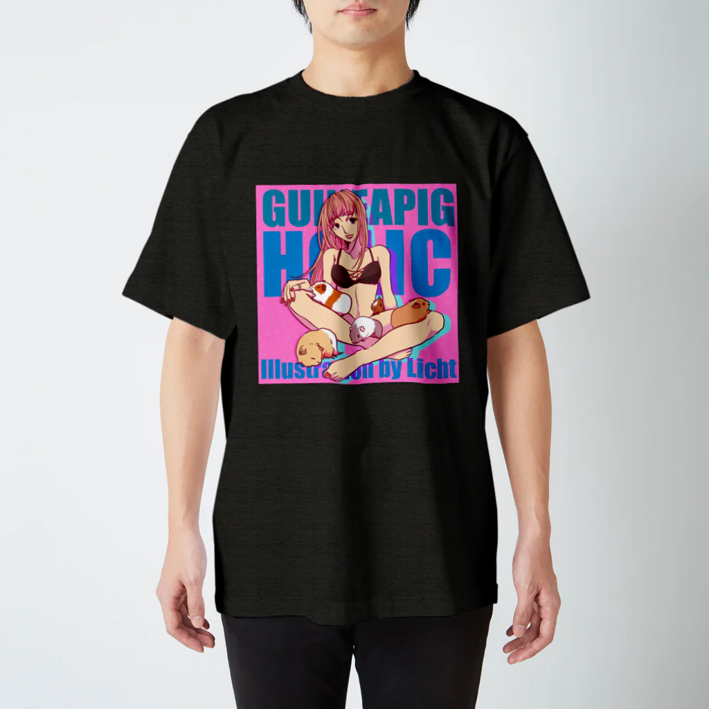 Lichtmuhleのモルモット中毒 Regular Fit T-Shirt