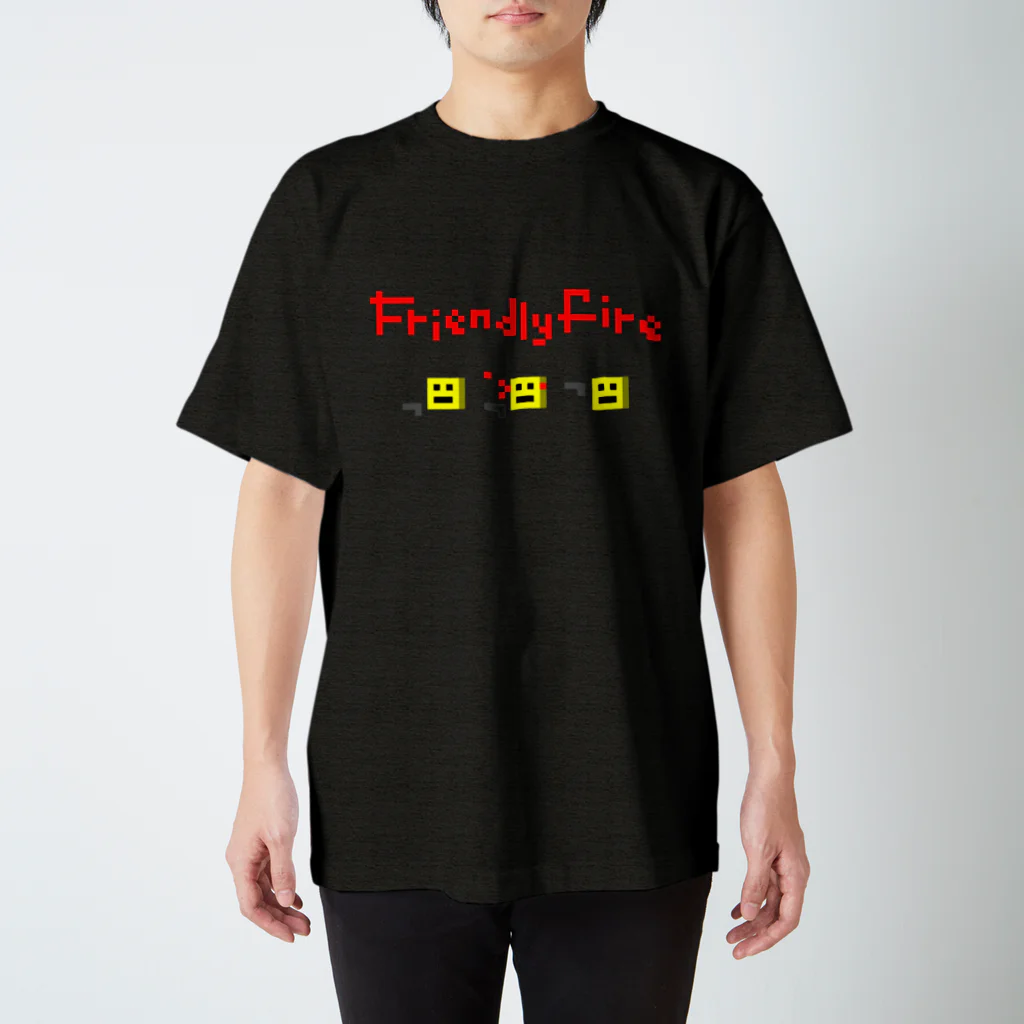 EASELのFriendly Fire（ドット） スタンダードTシャツ