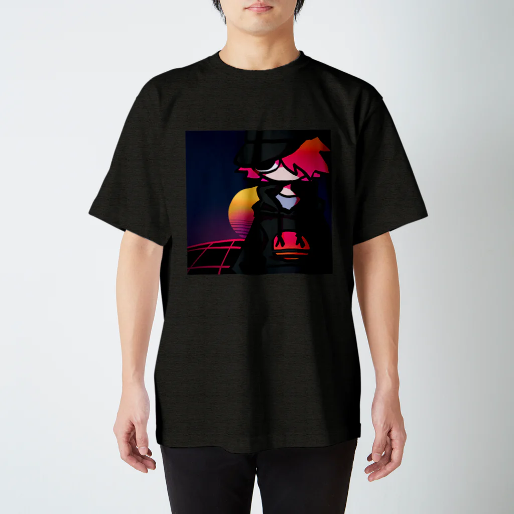 ルディ/幻覚のsynthwave スタンダードTシャツ