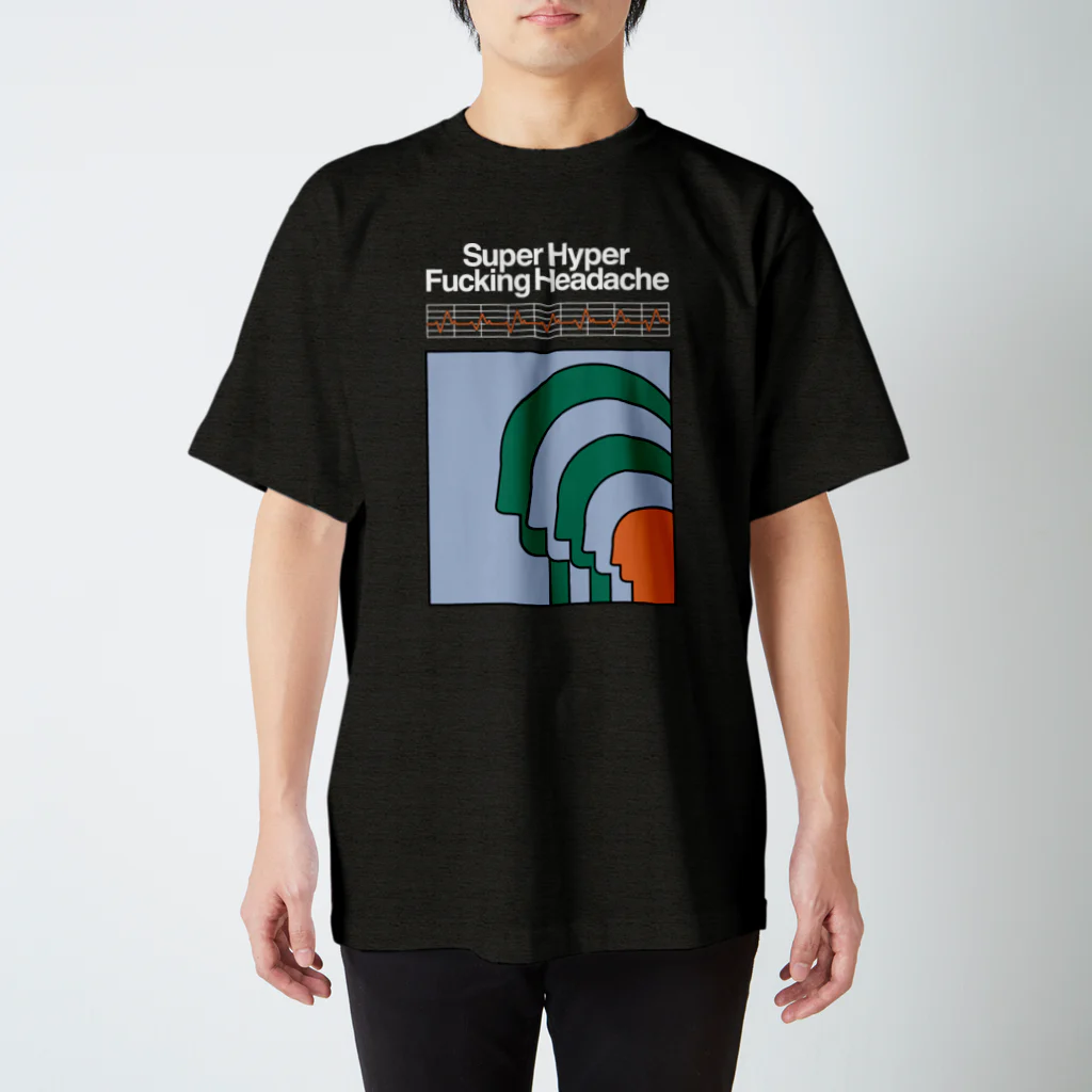 Parallel Imaginary Gift ShopのSuper Hyper Fucking Headache Regular Fit T-Shirt