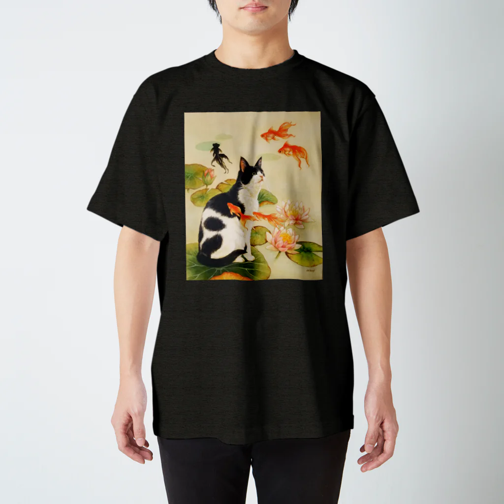 おちょぴのダリルと金魚 Regular Fit T-Shirt